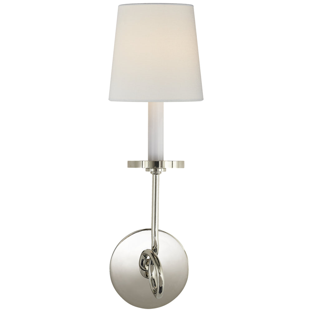 Visual Comfort Signature Canada - One Light Wall Sconce - Symmetric Twist - Polished Nickel- Union Lighting Luminaires Decor