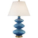 Visual Comfort Signature Canada - One Light Table Lamp - Smith - Aqua Crackle- Union Lighting Luminaires Decor