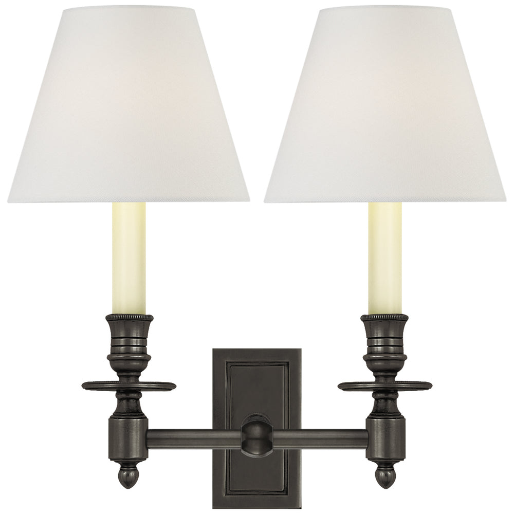 Visual Comfort Signature Canada - Two Light Wall Sconce - French Library - Bronze- Union Lighting Luminaires Decor