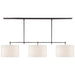Visual Comfort Signature Canada - Three Light Billiard Pendant - Bryant - Bronze- Union Lighting Luminaires Decor