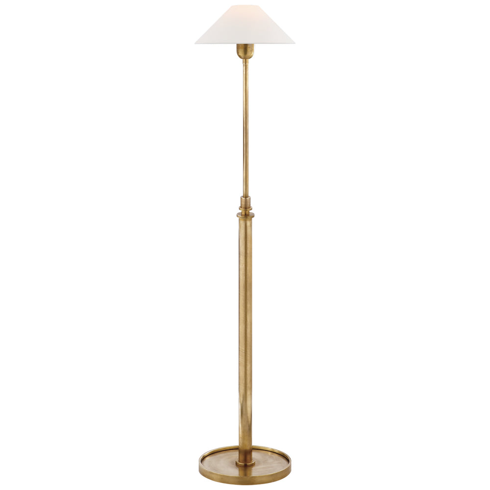 Visual Comfort Signature Canada - One Light Floor Lamp - Hargett - Hand-Rubbed Antique Brass- Union Lighting Luminaires Decor