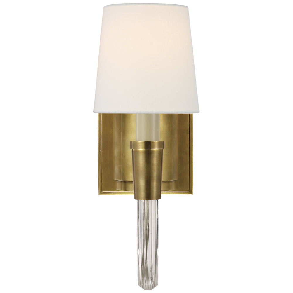 Visual Comfort Signature Canada - One Light Wall Sconce - Vivian - Hand-Rubbed Antique Brass- Union Lighting Luminaires Decor