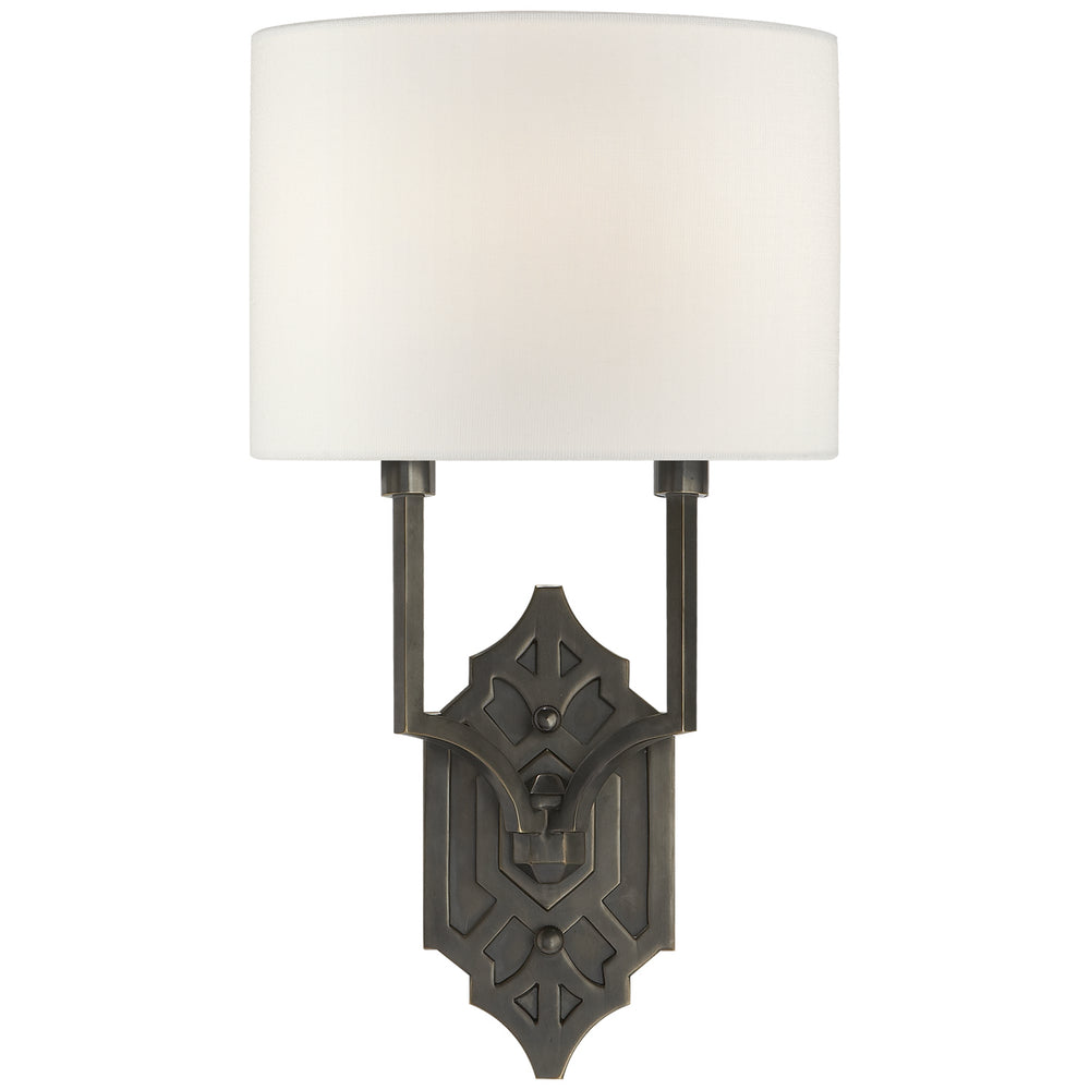 Visual Comfort Signature Canada - Two Light Wall Sconce - Silhouette - Bronze- Union Lighting Luminaires Decor