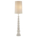 Currey and Company - Two Light Floor Lamp - Malayan - Whitewash- Union Lighting Luminaires Decor