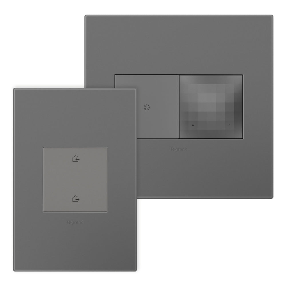 Legrand Canada - Smart Switch With Netatmo Starter Kit - Magnesium- Union Lighting Luminaires Decor
