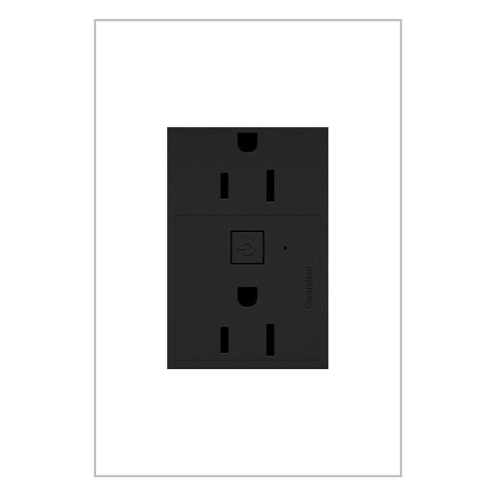 Legrand Canada - 15A Smart Outlet with Netatmo Plus-Size - Graphite- Union Lighting Luminaires Decor