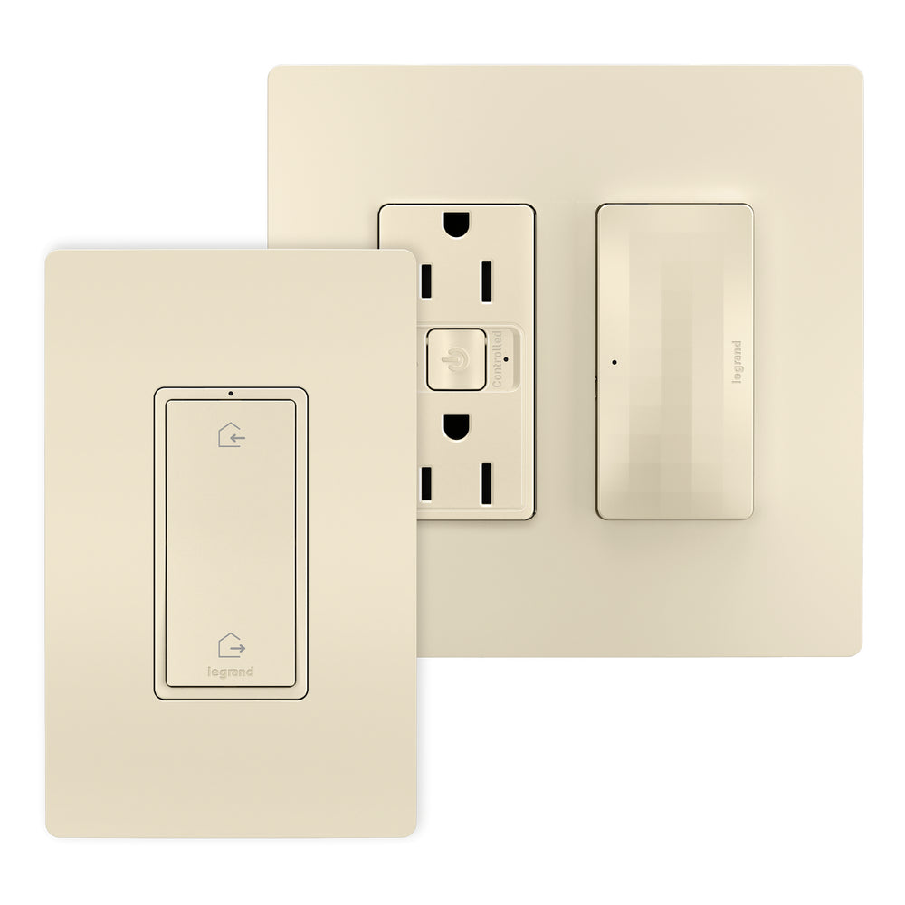 Legrand Canada - Smart Outlet With Netatmo Starter Kit - Light Almond- Union Lighting Luminaires Decor