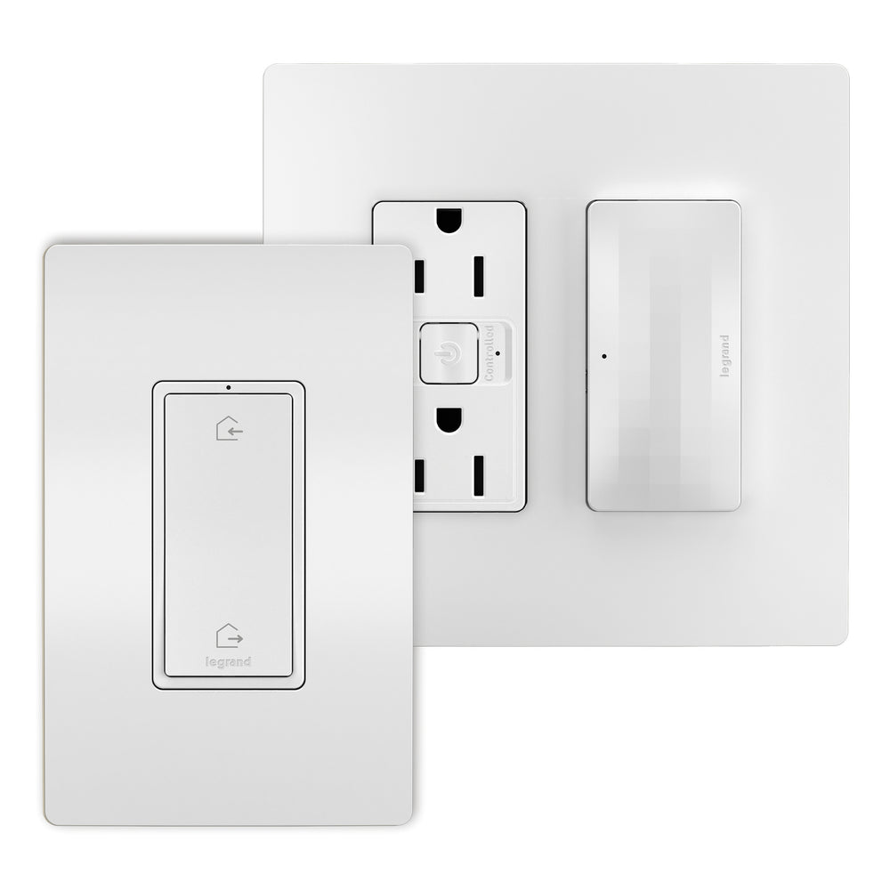 Legrand Canada - Smart Outlet With Netatmo Starter Kit - White- Union Lighting Luminaires Decor