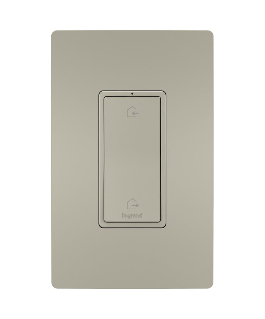 Legrand Canada - Wireless Home/Away Smart Switch, with Netatmo - Nickel- Union Lighting Luminaires Decor