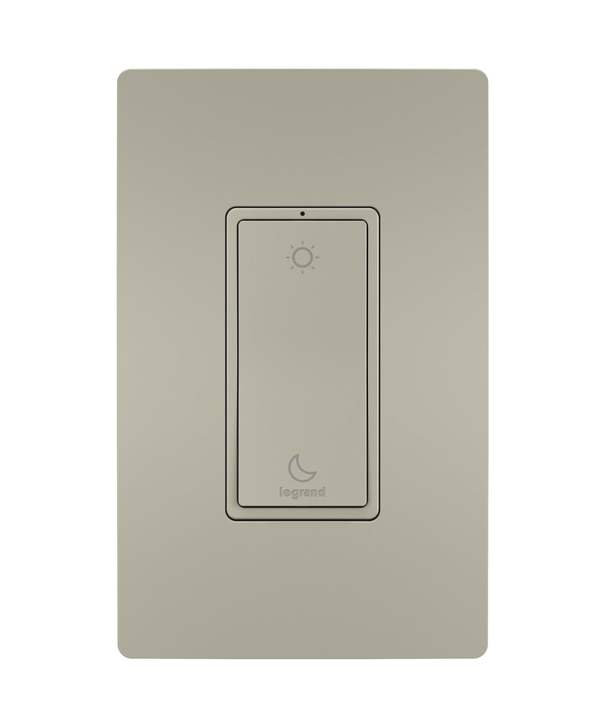 Legrand Canada - Wireless Wake/Sleep Smart Switch, with Netatmo - Nickel- Union Lighting Luminaires Decor