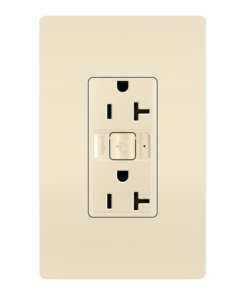Legrand Canada - Smart 20A Outlet with Netatmo - Light Almond- Union Lighting Luminaires Decor