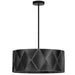 Dainolite Canada - Four Light Chandelier - Cardano - Black- Union Lighting Luminaires Decor