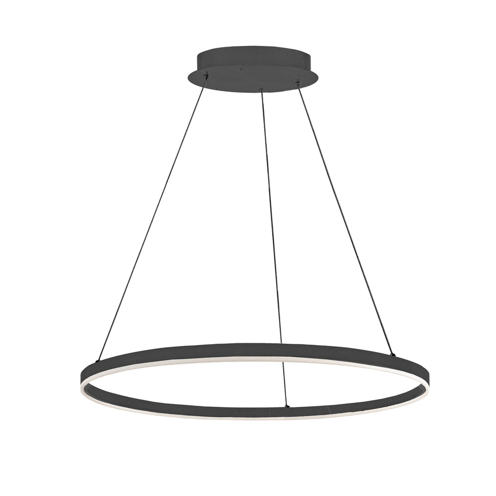Dainolite Canada - LED Chandelier - Circulo - Black- Union Lighting Luminaires Decor