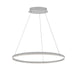 Dainolite Canada - LED Chandelier - Circulo - Silver- Union Lighting Luminaires Decor