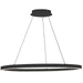 Dainolite Canada - LED Chandelier - Circulo - Black- Union Lighting Luminaires Decor