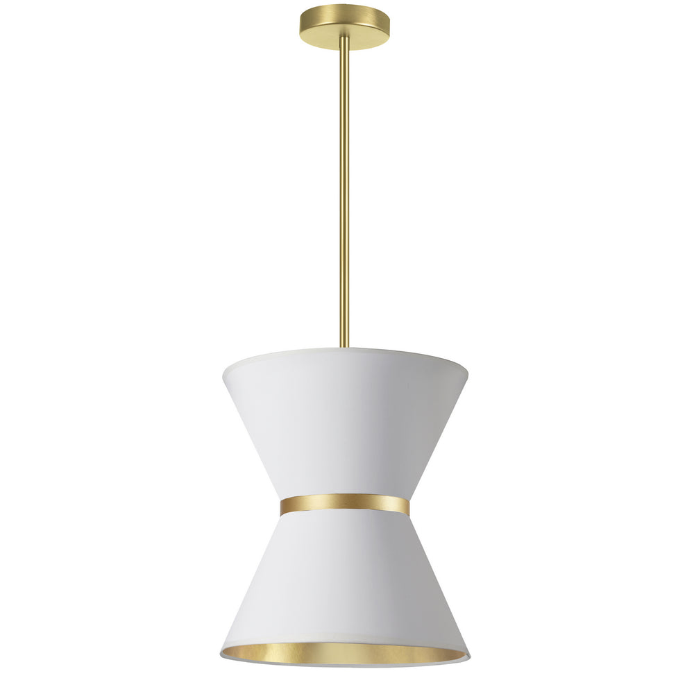 Dainolite Canada - One Light Pendant - Caterine - White- Union Lighting Luminaires Decor