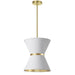 Dainolite Canada - One Light Pendant - Caterine - White- Union Lighting Luminaires Decor
