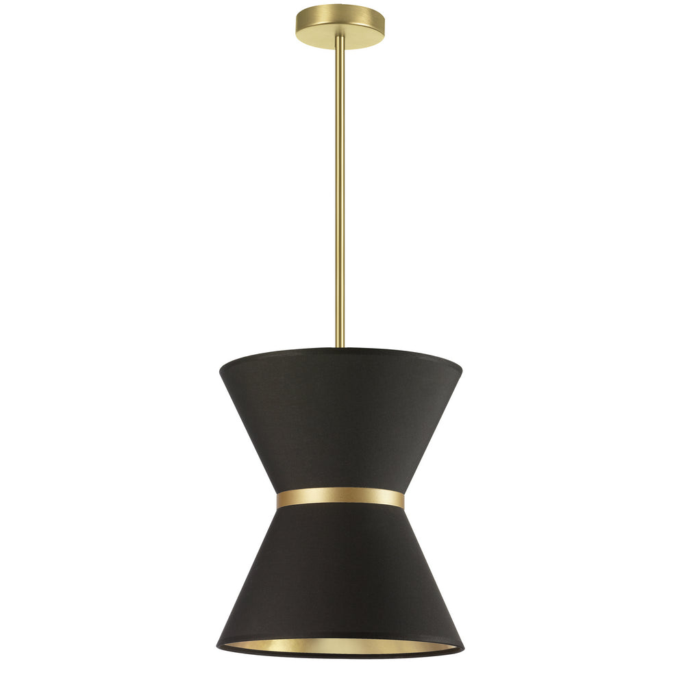 Dainolite Canada - One Light Pendant - Caterine - Black- Union Lighting Luminaires Decor