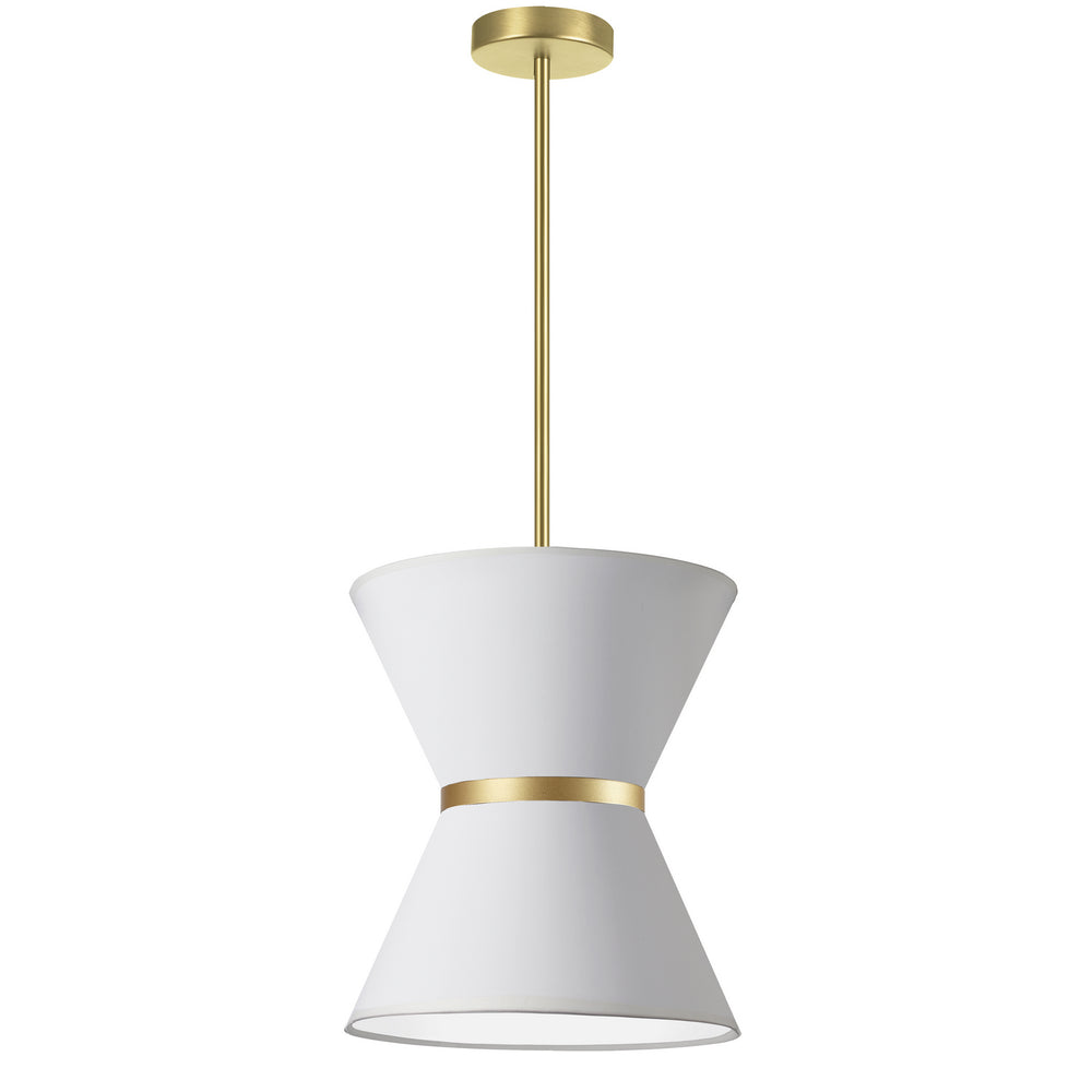 Dainolite Canada - One Light Pendant - Caterine - White- Union Lighting Luminaires Decor
