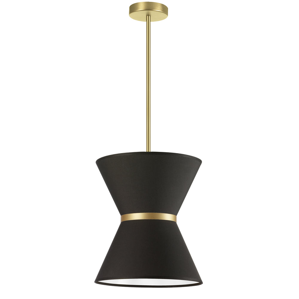 Dainolite Canada - One Light Pendant - Caterine - Black- Union Lighting Luminaires Decor