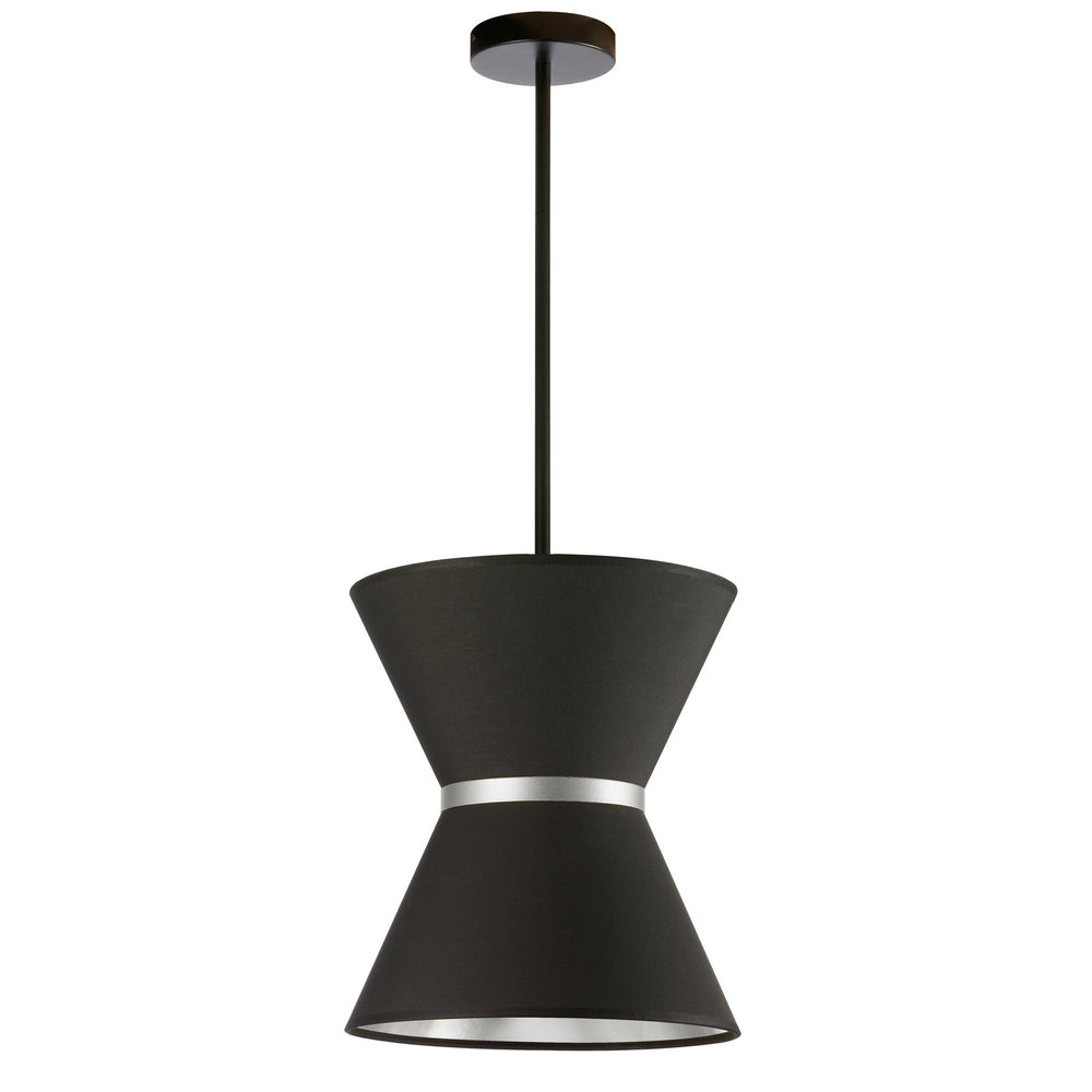 Dainolite Canada - One Light Pendant - Caterine - Black- Union Lighting Luminaires Decor
