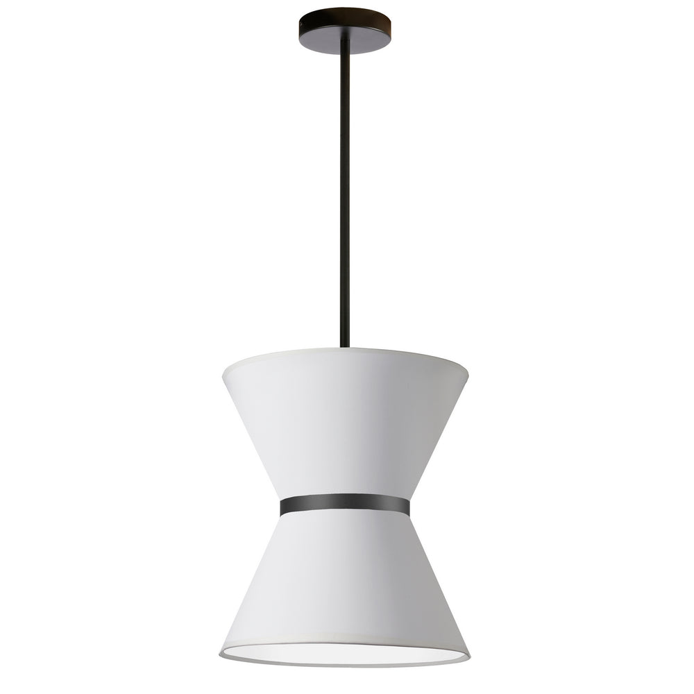 Dainolite Canada - One Light Pendant - Caterine - White- Union Lighting Luminaires Decor