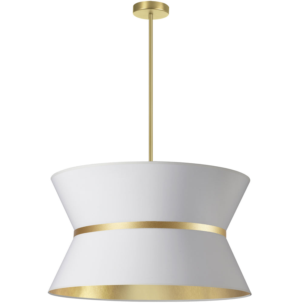 Dainolite Canada - Four Light Chandelier - Caterine - White- Union Lighting Luminaires Decor