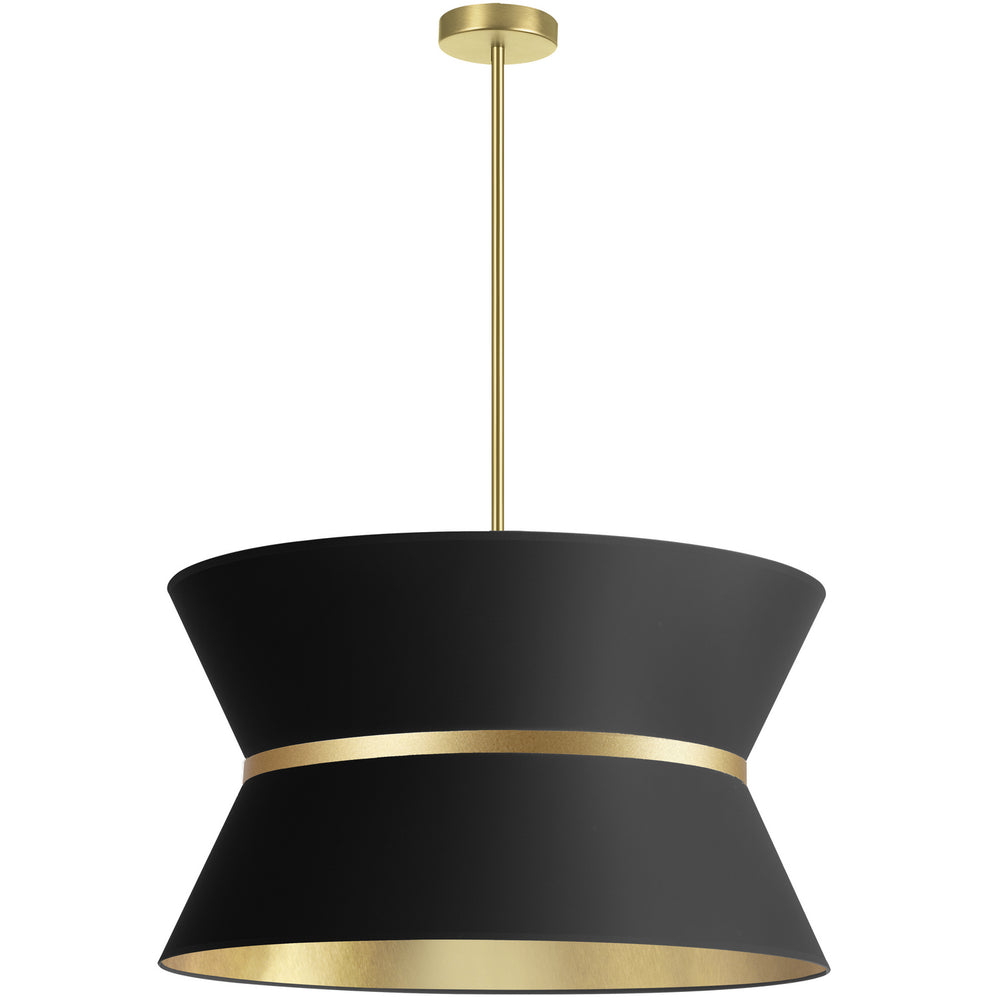 Dainolite Canada - Four Light Chandelier - Caterine - Black- Union Lighting Luminaires Decor