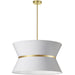 Dainolite Canada - Four Light Chandelier - Caterine - White- Union Lighting Luminaires Decor