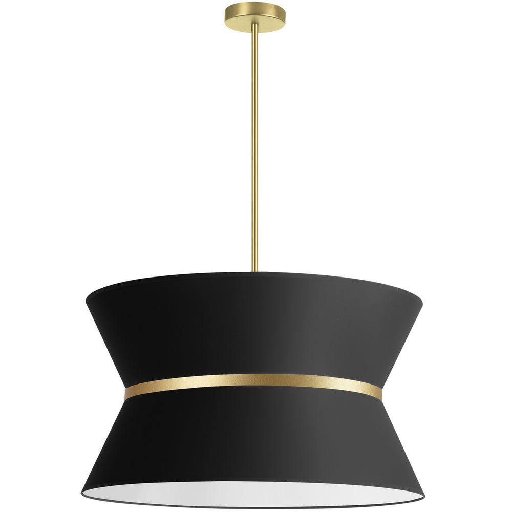 Dainolite Canada - Four Light Chandelier - Caterine - Black- Union Lighting Luminaires Decor