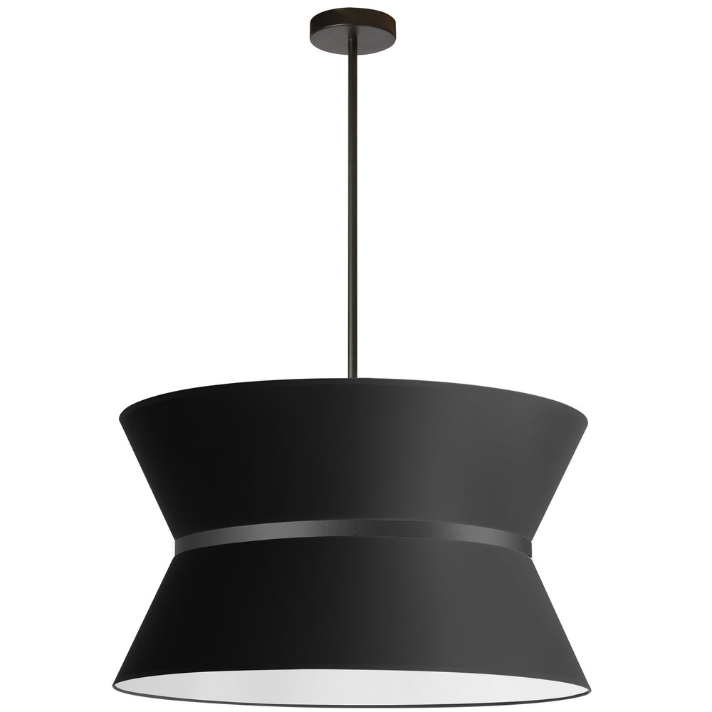 Dainolite Canada - Four Light Chandelier - Caterine - Black- Union Lighting Luminaires Decor