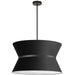 Dainolite Canada - Four Light Chandelier - Caterine - Black- Union Lighting Luminaires Decor