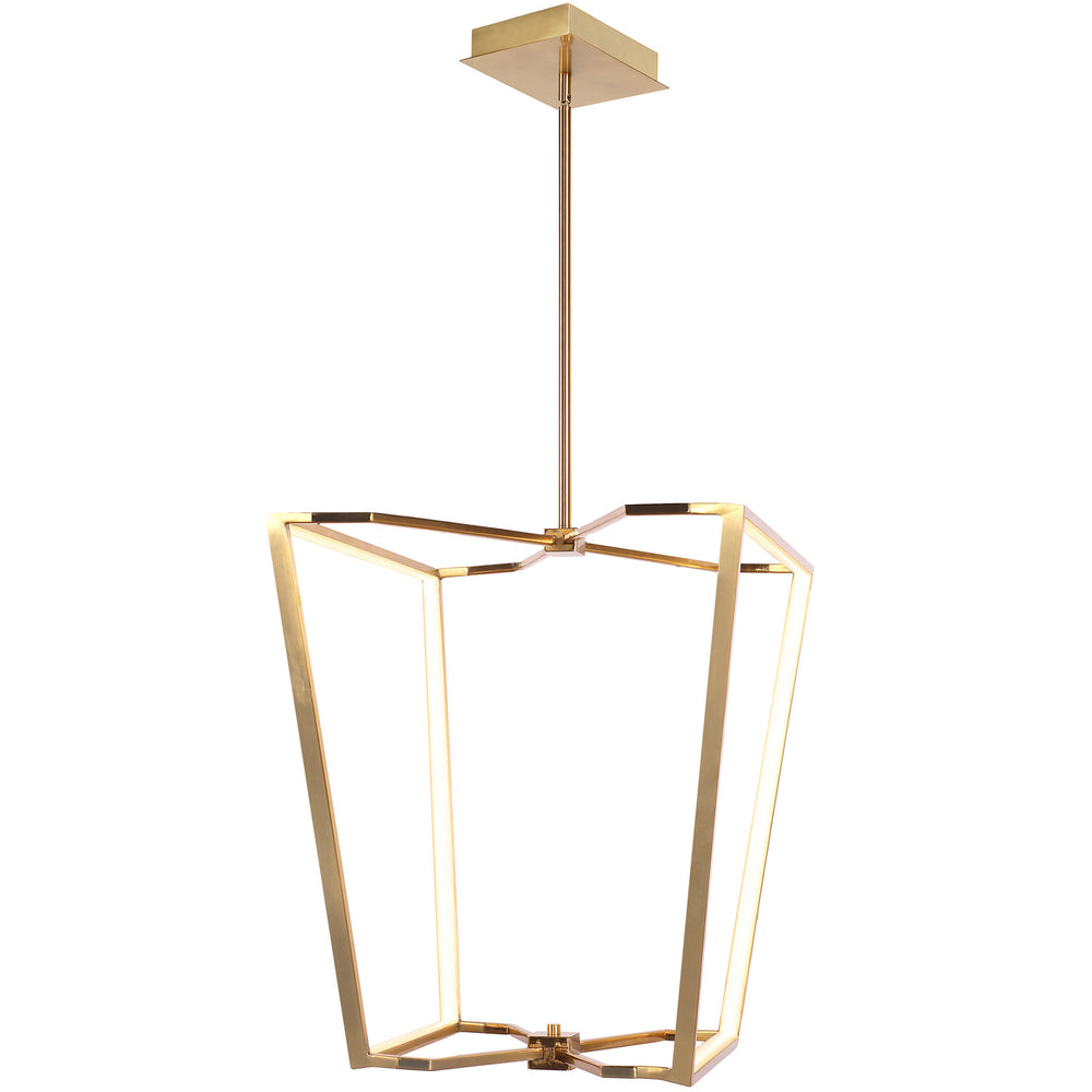 Dainolite Canada - LED Chandelier - Curant - Aged Brass- Union Lighting Luminaires Decor