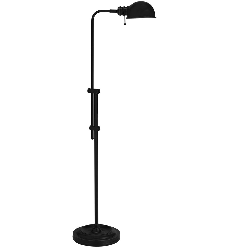 Dainolite Canada - One Light Floor Lamp - Fedora - Black- Union Lighting Luminaires Decor