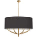 Dainolite Canada - Eight Light Chandelier - Eleanor - Black- Union Lighting Luminaires Decor