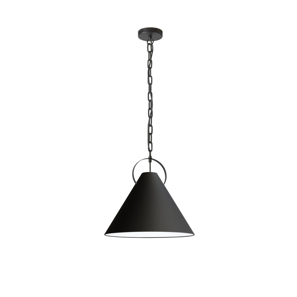 Dainolite Canada - One Light Pendant - Princeton - Black- Union Lighting Luminaires Decor
