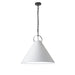 Dainolite Canada - One Light Pendant - Princeton - White- Union Lighting Luminaires Decor