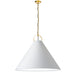 Dainolite Canada - One Light Pendant - Princeton - White- Union Lighting Luminaires Decor