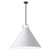 Dainolite Canada - One Light Pendant - Princeton - White- Union Lighting Luminaires Decor