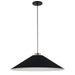 Dainolite Canada - One Light Pendant - Prudence - Black- Union Lighting Luminaires Decor