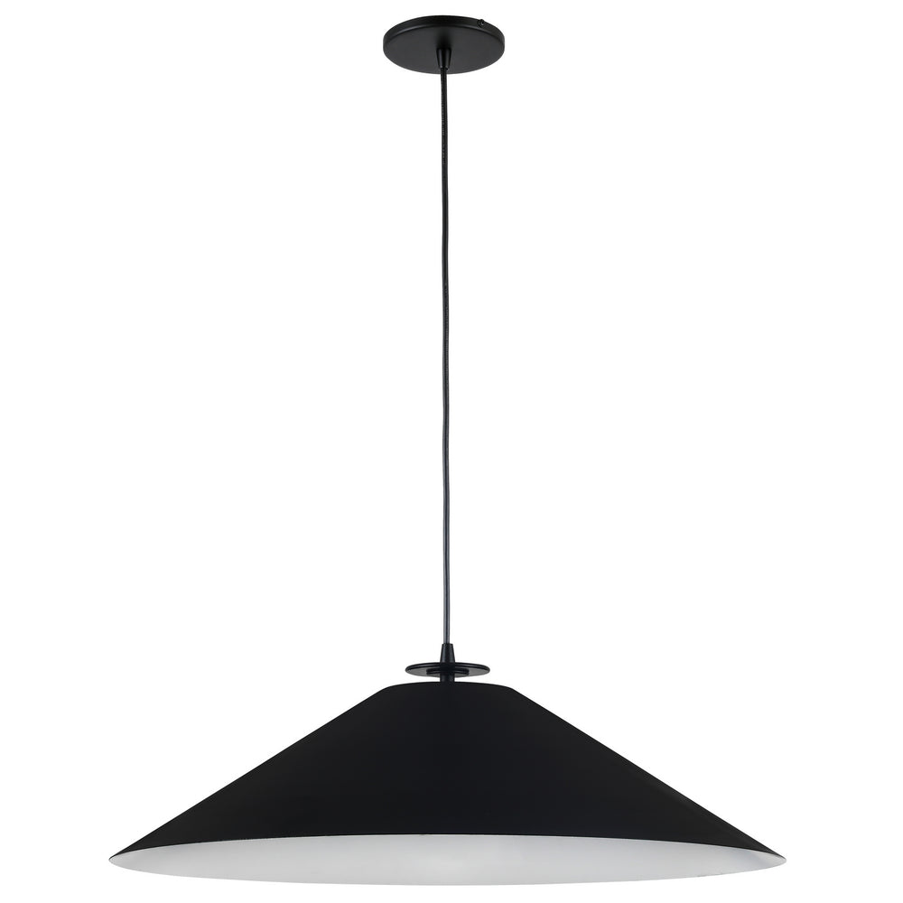 Dainolite Canada - One Light Pendant - Prudence - Black- Union Lighting Luminaires Decor