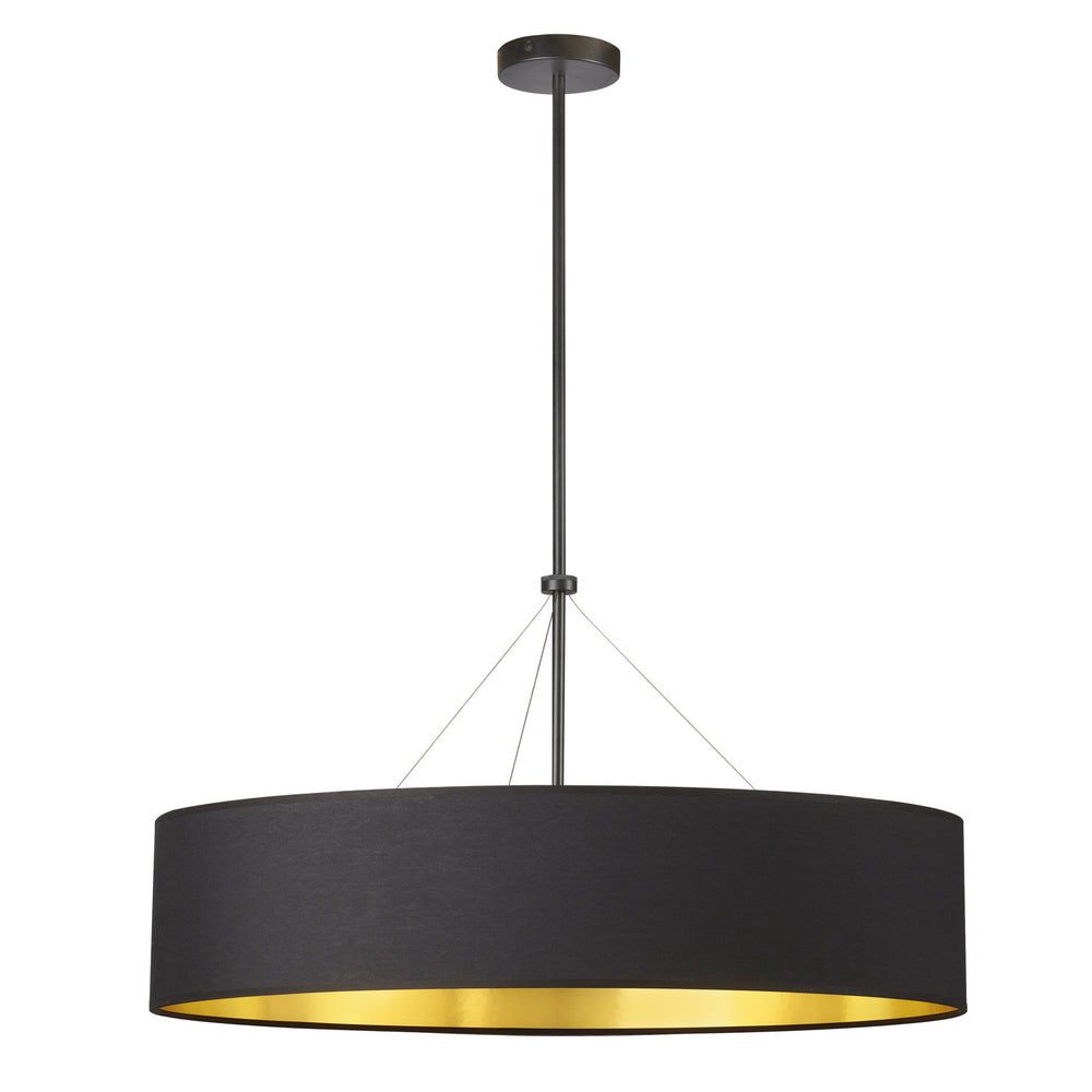Dainolite Canada - Four Light Chandelier - Pallavi - Black- Union Lighting Luminaires Decor