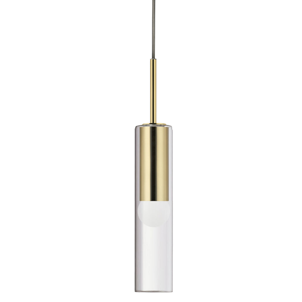 Dainolite Canada - One Light Pendant - Palmer - Aged Brass- Union Lighting Luminaires Decor