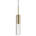 Dainolite Canada - One Light Pendant - Palmer - Aged Brass- Union Lighting Luminaires Decor