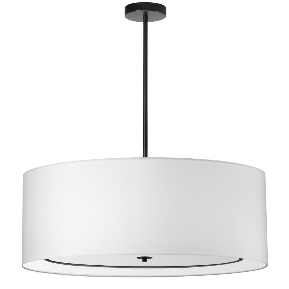 Dainolite Canada - Four Light Pendant - Porscha - White- Union Lighting Luminaires Decor