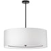 Dainolite Canada - Four Light Pendant - Porscha - White- Union Lighting Luminaires Decor