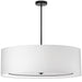 Dainolite Canada - Six Light Pendant - Porscha - White- Union Lighting Luminaires Decor