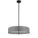 Dainolite Canada - Four Light Pendant - Preston - Grey- Union Lighting Luminaires Decor