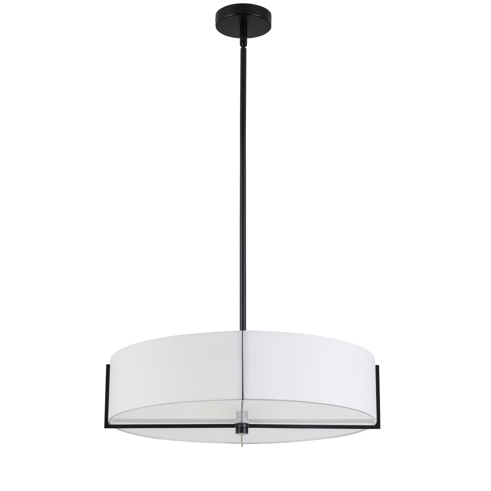 Dainolite Canada - Four Light Pendant - Preston - White- Union Lighting Luminaires Decor