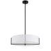 Dainolite Canada - Four Light Pendant - Preston - White- Union Lighting Luminaires Decor